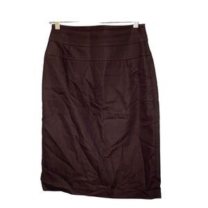Y2K Kenar Classic Midi Pencil Skirt Black Cotton Knit 4